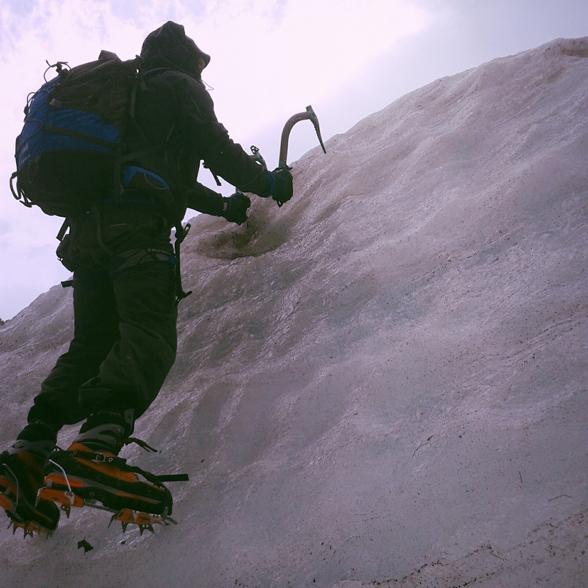 ice climbing