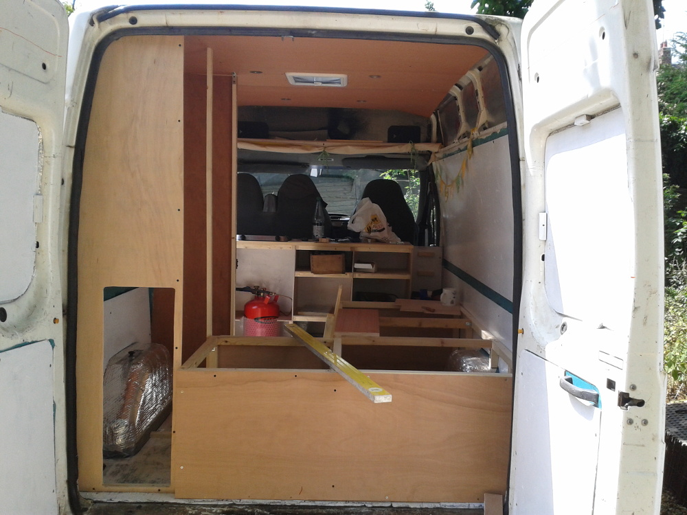 van in progress